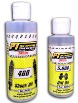 PT RC Racing Oils available in two size bottles