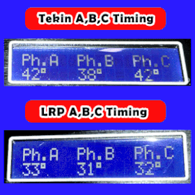 RC Brushless Motor A,B,C Sensor Timing Test