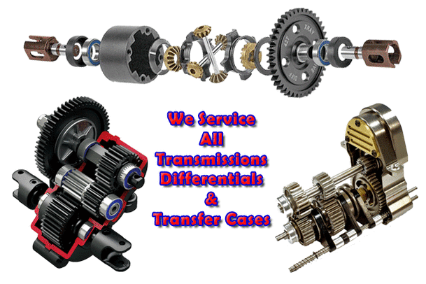 RC Transmission, Differential & Transfer-case repairs & service