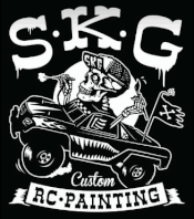 SKG Custom RC Painting Skull-Ride