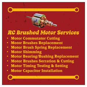 Brushed RC Motor Services
